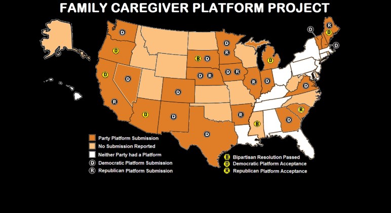 Map of FCPP activity in 2016